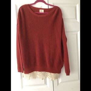 Urban Outfitters sweater size med burnt orange